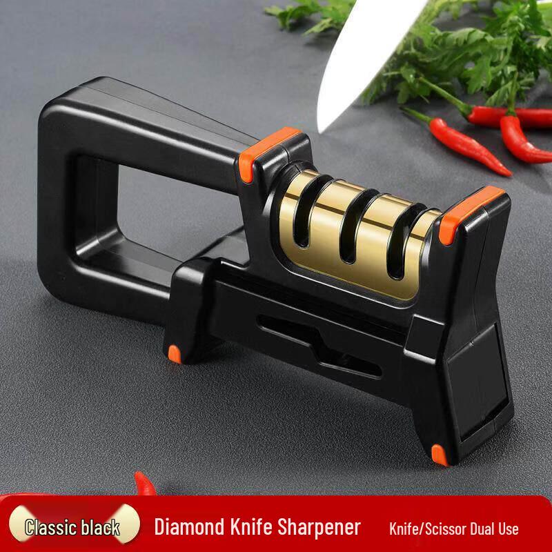 4-in-1 Multifunctional Diamond Knife & Scissor Sharpener