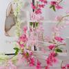 Guirlande de fleurs de cerisier artificielles de 186 cm, guirlande suspendue en soie Sakura pour mariage, jardin, arche, mur, décoration de fête à domicile