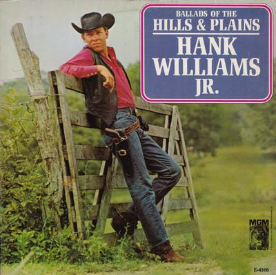LP Record HANK WILLIAMS JR. - Ballads Of The Hills And Plains E4316 MGM Records 1965 US Folk Used