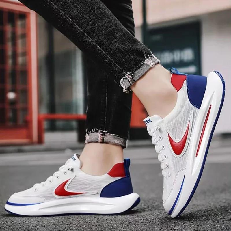 Fashion 2024 Casual Shoes for Men Luxury Mens Sneakers Outdoor Lightweight Wear-resistant Running Platform Shoes Unisex Tenis Masculino