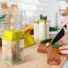 Reusable Pickle Jars - BPA Free Pickles Container with Strainer for Mess-Free Storage of Condiment Food-Easy To Open Lid Design