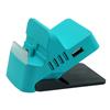 VAORLO Für Nintendo Switch/Switch Lite Dock-Ständer, universell verstellbarer USB-Typ-C-Ladegerät-Basisständer mit 4 USB-HUB