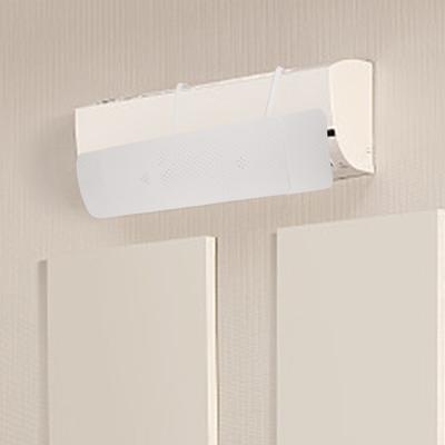 Deflector Anti-Wind Baffle White ABS Anti-wind For Air Conditioning No Drilling Scalable Wall-Mounted High Quality Long Lasting