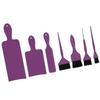 7pcs Hair Dye Tool Set Balayage Board Coloring Brush Hair Highlighting Paddle Brush Tools Hair Salon