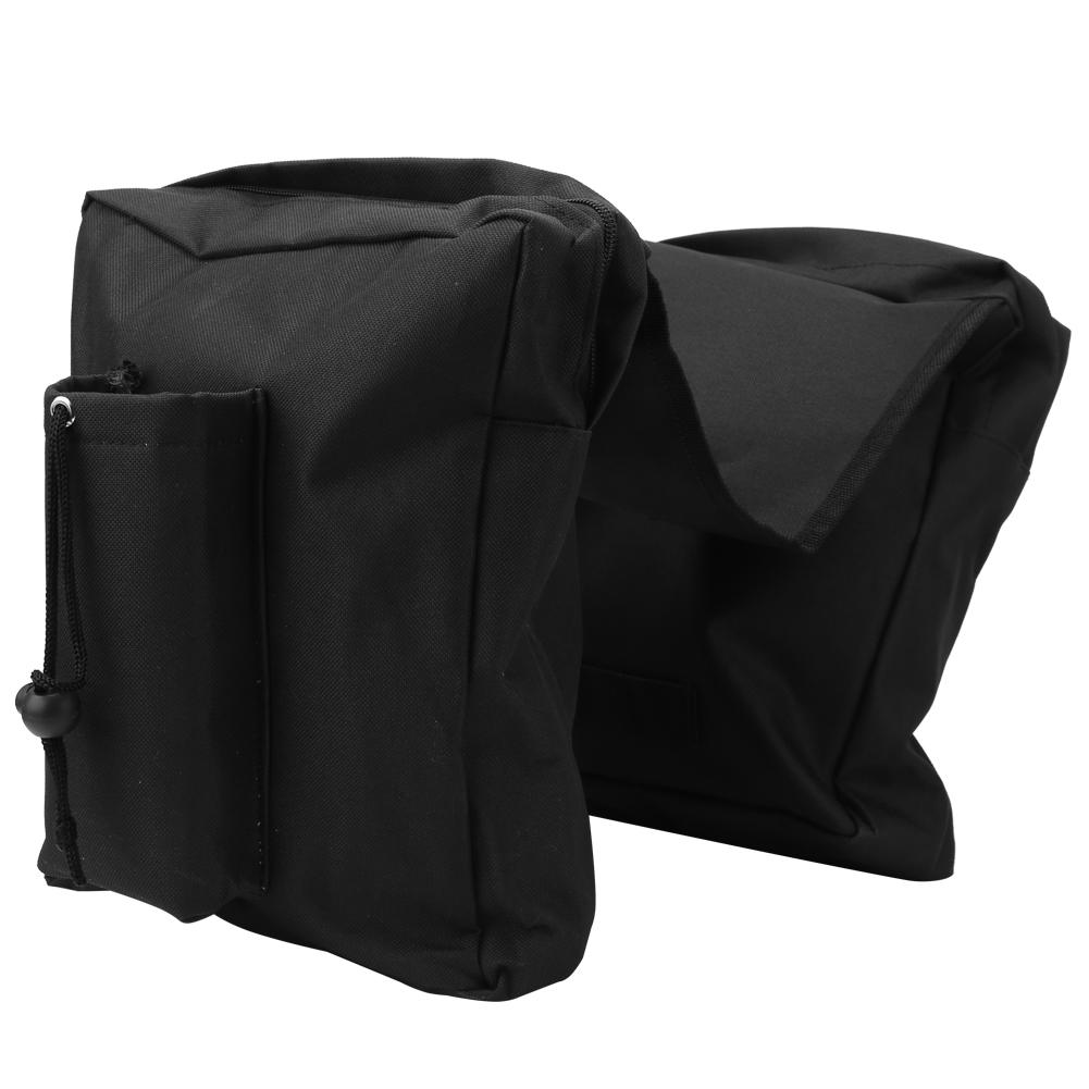 Полиэстер Черный Подвесная Сумка для Мотоцикла, Квадроцикла, Пляжного Багги, Снегохода, Передний Седельный Карман для Хранения