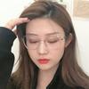 Transparent Pink Frame Polygon Anti Blue Light Myopia Glasses Finished Women Stundent Prescription Spectacles 0 -0.5 -1.0 To -6