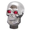 Szmsmy LED Illuminated Skull Shift Skull Skeleton Glow Shift Knob for Manual Transmission Vehicles Knob, (Red)