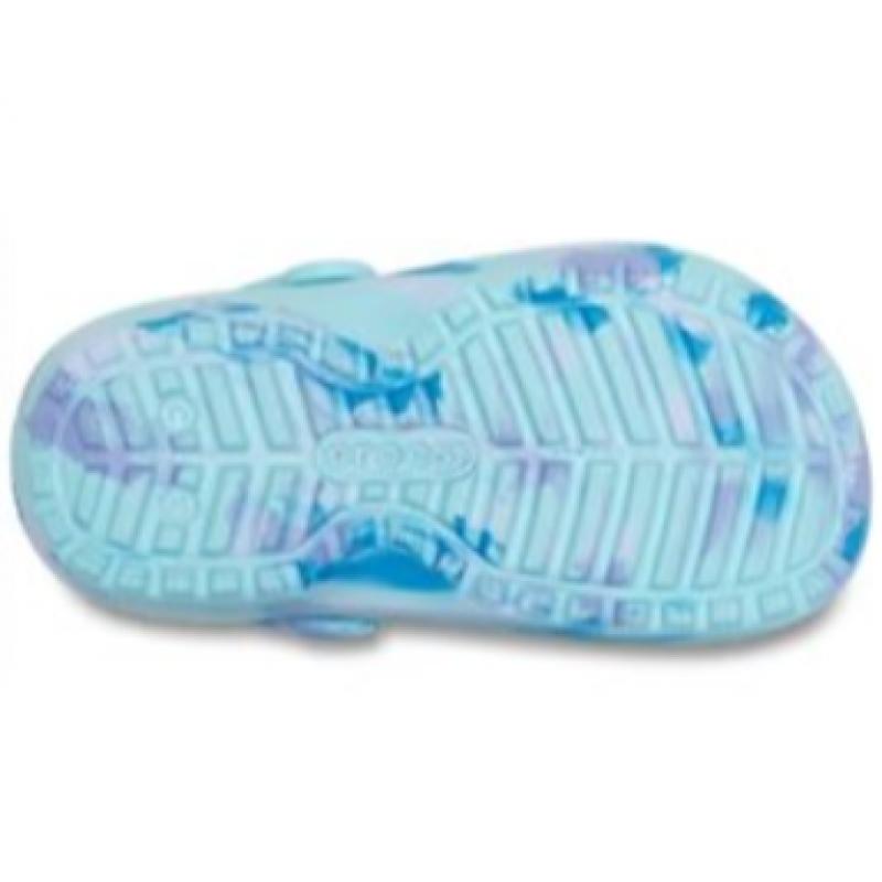 Crocs Classic Lined Marble Clog Kids 207773 1iq