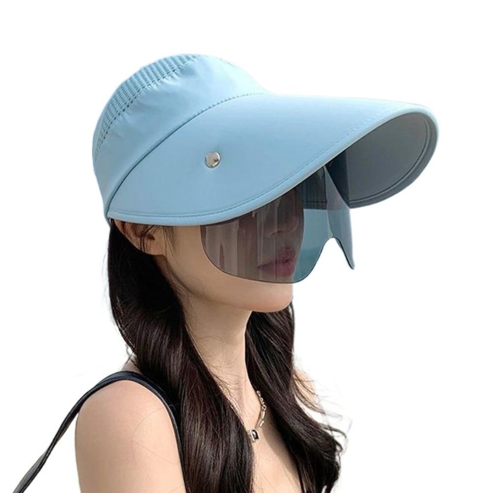 Sunscreen Lens Cover Face Cap Face Mask Tea Picking Hat Fashion Sunscreen Bucket Hat  Climbing