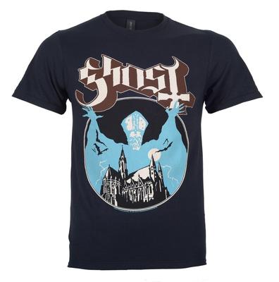 Ghost BC T-shirt Opus Eponymous Μαύρο Κλασικό Metal Rock Συγκρότημα Λογότυπο Επίσημο Νέο
