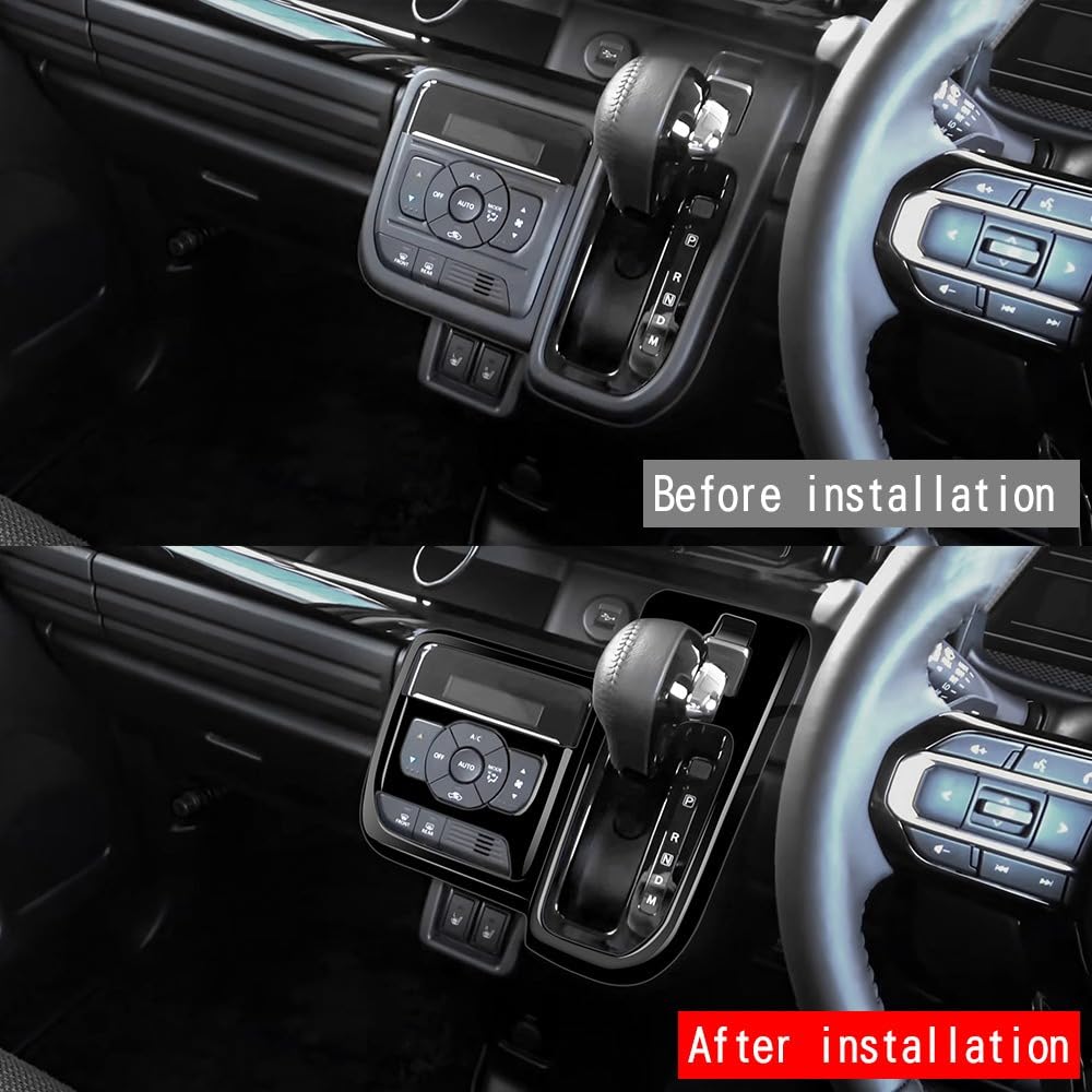 New Spacia Custom Spacia Shift Panel Cover for MK54S MK94S Accessories Interior Panel Console