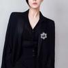 Girl Gifts Rhinestone Long Suit Fashion Jewelry Women Brooch Clothing Accessory Vintage Brooch