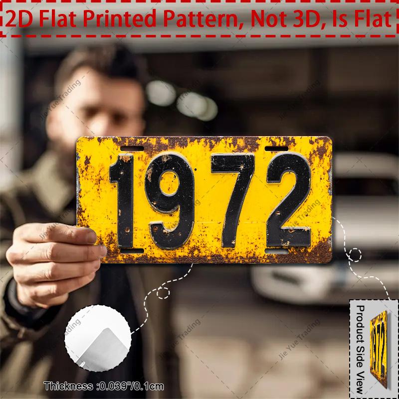 

D Flat pc Vintage Aluminum Metal Sign xcm Rustic Wall Decor Suitable for Man Caves Garages Bars Homes 15x30cm(5.9x7.8inch)