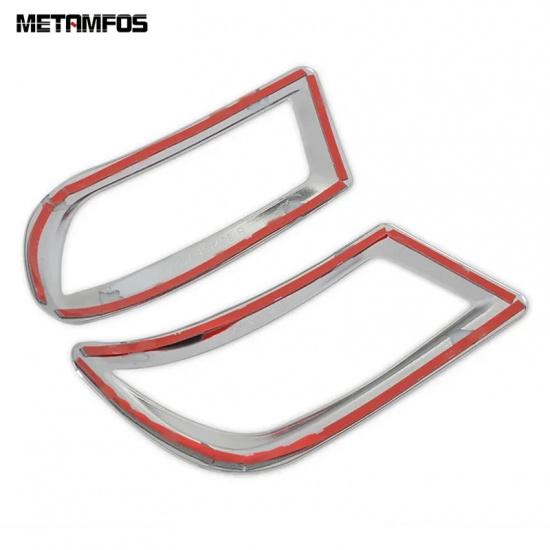 For Toyota Yaris XP150 Hatchback 2014 2015 2016 Chrome Fog Tail Light Lamp Cover Trim Foglight Protector Exterior Accessories