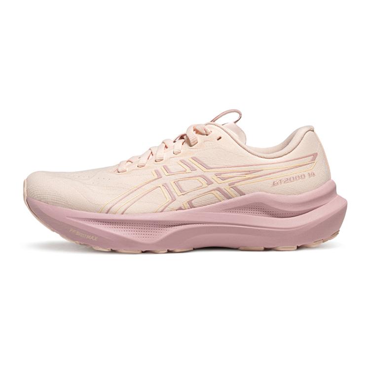 

ASICS GT 2000 14 Breathable Low top Running Shoes Women s Pink 1012B843-700 37.5