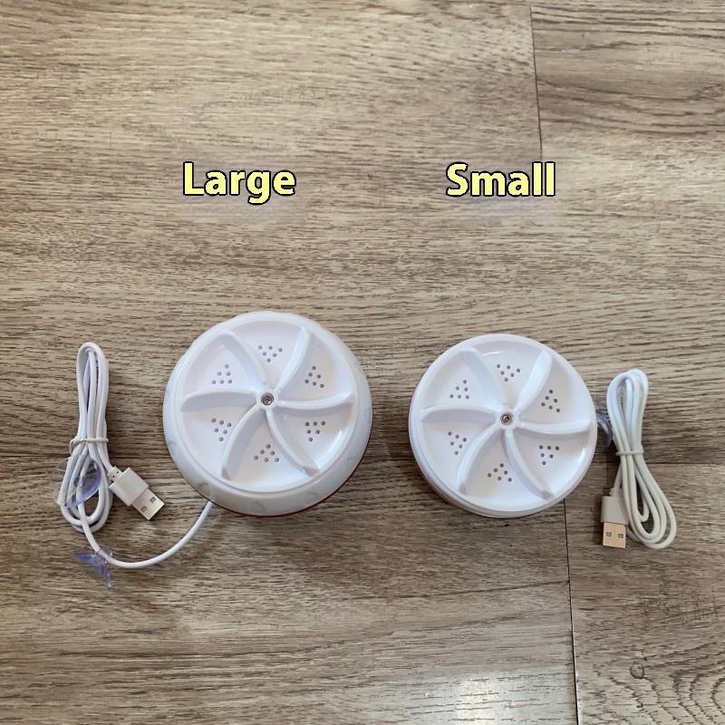 1 Piece Travel Home Business Trip Usb Rotating Turbine Portable Mini Washing Machine For Socks Underwear Wash Dishes