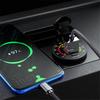 4.8A 12V Car Boat Dual USB Fast Charger Adapter Power Outlet Socket w/ Voltmeter