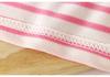 Striped Polo Collar A-Line Dress for Girls - Short-Sleeve Summer Outfit