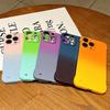 Applicable to iphone16 mobile phone case gradual change 14 borderless apple 13 matte 12promax hard case 11 new 15