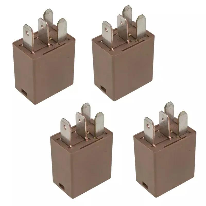 95230 2P030 95230-2P030 4Pcs Brown Relay Deco 4 P Multi-Purpose Power Relay 12V 35A For Hyundai For Kia Vehicles N23R