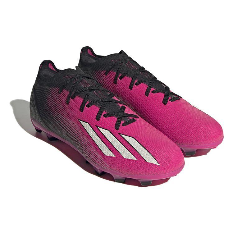 Adidas X Speedportal.2 Multi-Purpose Field MG (Rubber Short Studs) Artificial Turf Composite Material Soccer Shoes Men Soccer Shoes Pink Black GZ5084