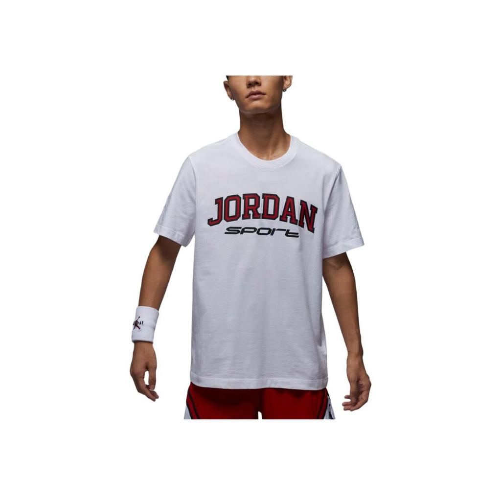 Jordan As M J Sprt Arch Short Sleeve T-Shirt Men Tops White FZ1986-100