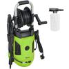 1800W High Pressure Washer, 150 Bar Pressure, 420 L/h Flow, Portable Power Washer Jet Wash Cleaner with Adjustable Nozzle, 6M Hose, Hose Reel