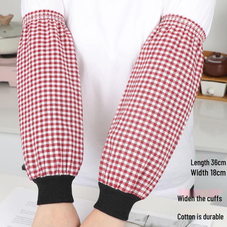 Öl- und Fleckenbeständige Polyester-Baumwoll-Armschoner für Damen & Herren - Schützende Arbeits- und Reinigungsärmel für Herbst und Winter