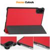 Tablet Case for Xiaomi Redmi Pad 2 Tri-Fold Tablet Case with Stand, Multi-Angle Folio Cover