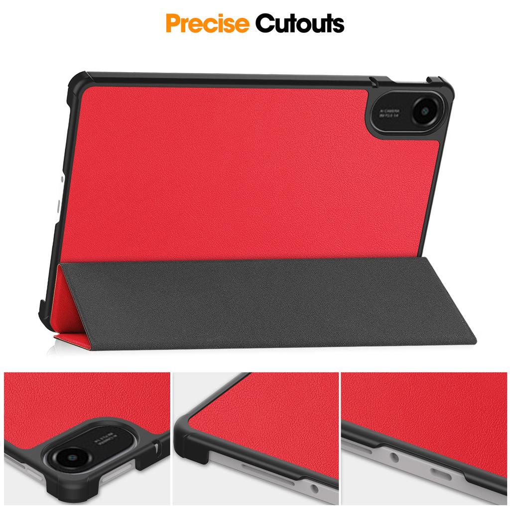 Tablet Case for Xiaomi Redmi Pad 2 Tri-Fold Tablet Case with Stand, Multi-Angle Folio Cover