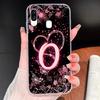 Case For Samsung Galaxy A40 A41 A50 A50S Name Letter Soft TPU Clear Silicone Cover For Samsung A 40 A 50 Lightweight Phone Funda