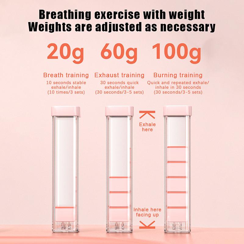 Breathing Exercise Device – Abdominal Muscle Trainer & Lung Capacity Enhancer, Suitable For Men, Women & Adults