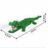KNEW BUILT Panda Pavone Volpe Pinguino Animale Domestico Gatto Cane Micro Mini Giocattoli da Costruzione-Decorazione Festa Amata dai Bambini,Regalo di Natale,Assemblaggio Puzzle
