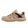 Men's Summer Breathable Steel Toe Work Shoes - Anti-Smash, Anti-Puncture, Insulated Safety Footwear for Construction.