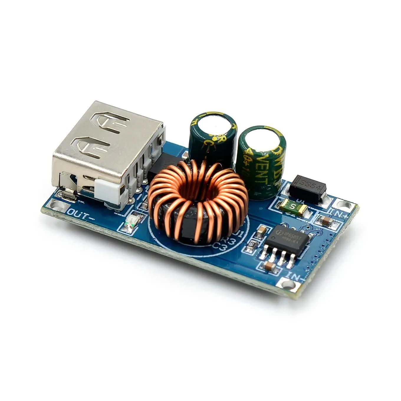 

USB DC Step-Down Module 12V 24V To QC2.0 QC3.0 Fast Charge Mobile Phone Charging Board For Apple Huawe FCP Quick Charger 1PCS