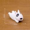 Desktop Ornament Fairy Garden Miniatures Cute Mini Bullhead Terrier Dog Figurines Micro Landscape Car Dashboard Home Accessories