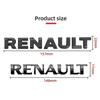 3D ABS Car Letter Rear Tail Trunk Emblem Badge Sticker For Renault Megane 2 3 4 RS Grand Scenic Clio Captur Duster Trafic Logan R888