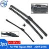 Wiper Blade Set for VW Tiguan MK1 2007-2016 2008 2009 2010 2011 24+21+13 Inch