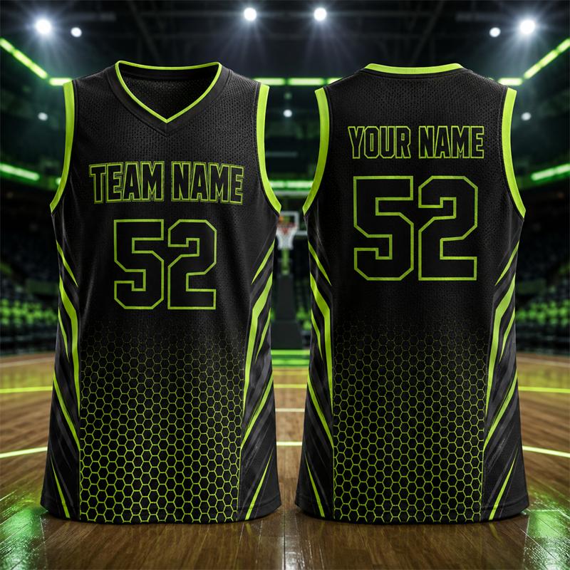 Simple Fashion Basketball Jersey Team Uniforms For Men Custom Name Team Name Number Sports Vest Loose Quick Dry Tank Tops