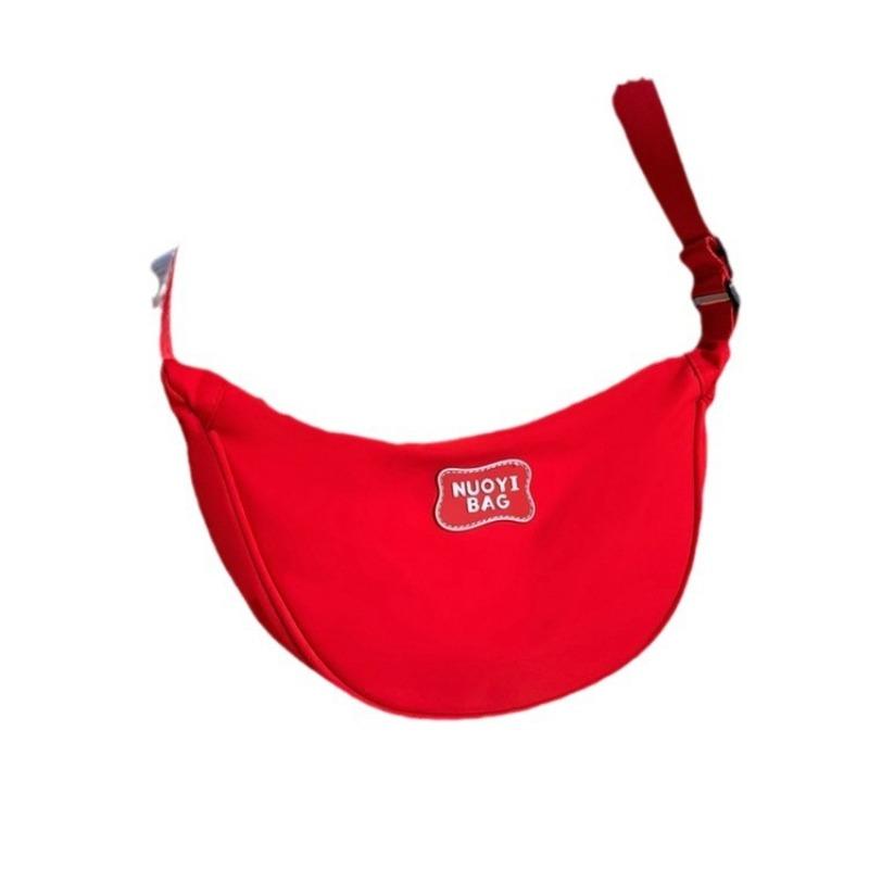 Small fresh macaron simple bag female dopamine small satchel niche design large capacity dumpling bag new