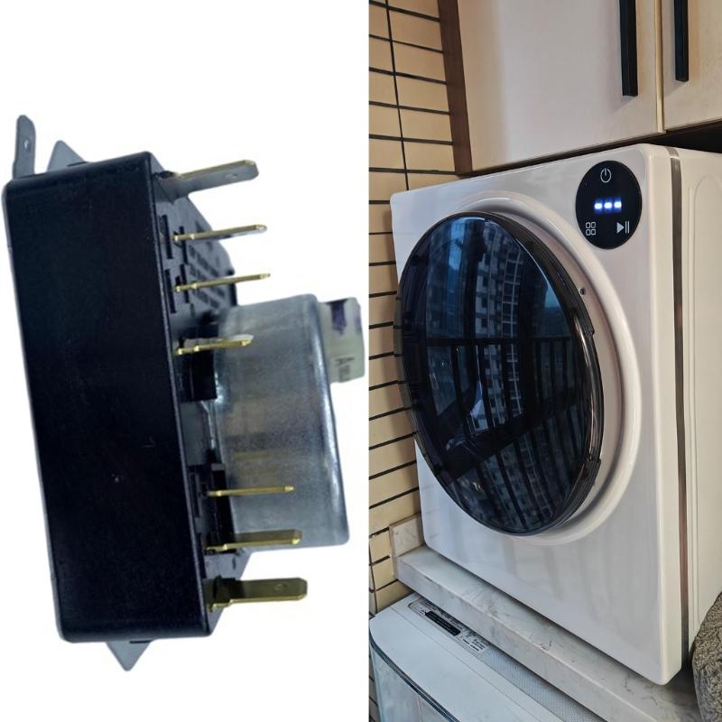 High Quality Dryer Machine Timer For Home Appliances Heat Resistant Plastic Material Standard Size Works For Most Dryers