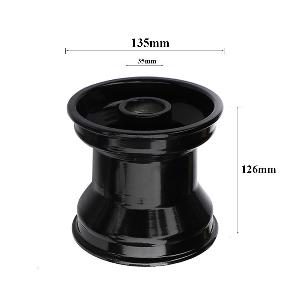 10x3.60-5 5 Inch Front Wheel Rim Wheel Suitable for Kart ATV UTV Racing Golf Off-Road Vehicle Drift Car Aluminum Alloy Wheel
