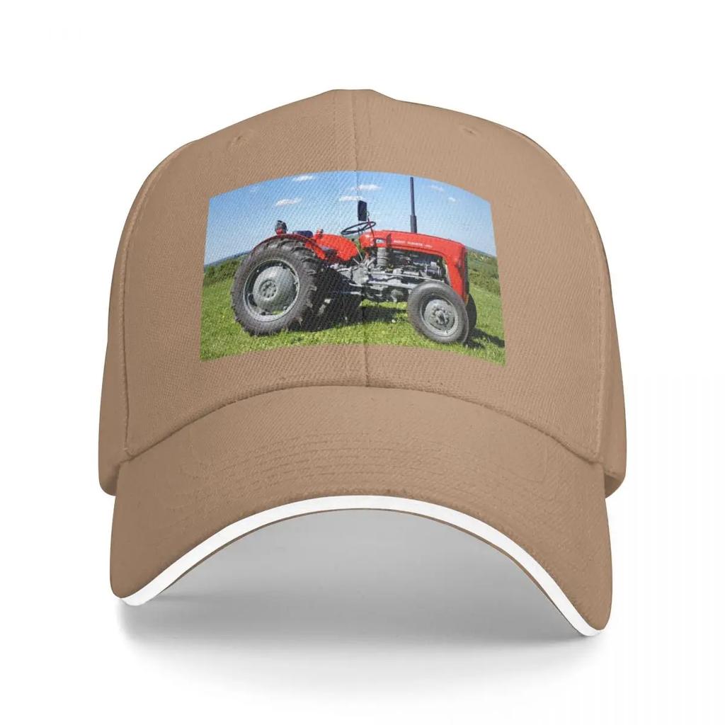Massey Ferguson 35 Tractor Baseball Cap Cosplay Horse Hat Fashionable Icon Women's Golf Clothing Men's