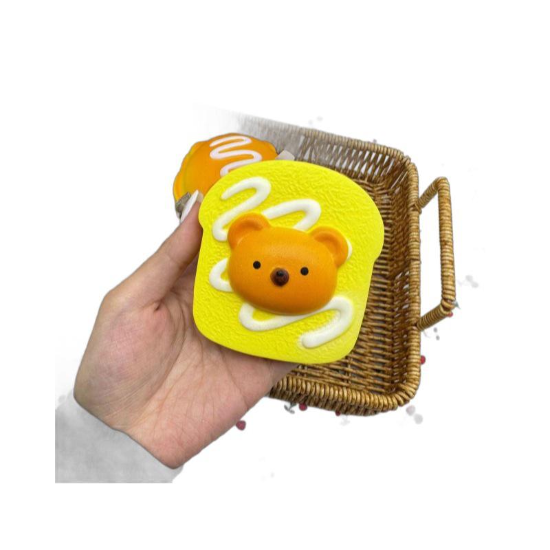 

СквИши Медленно Восстанавливающийся Милый Ароматизированный Игрушка для Выпускания Воздуха - Симуляция Хлеба и Торта