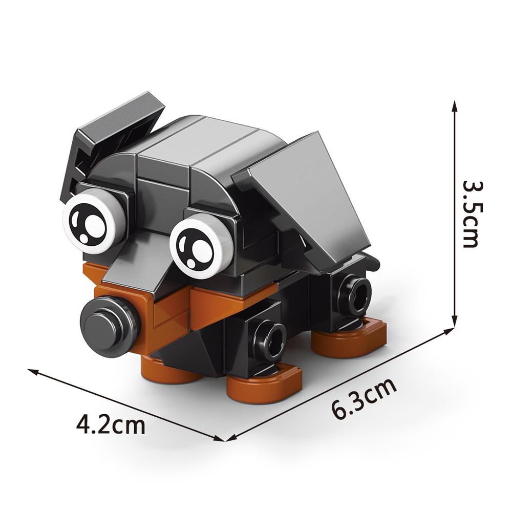 Insect World Animals Scorpion Mantis Ants Spider Birds Marine Animal Building Blocks Toys Desktop Ornaments Bricks Kids Gift