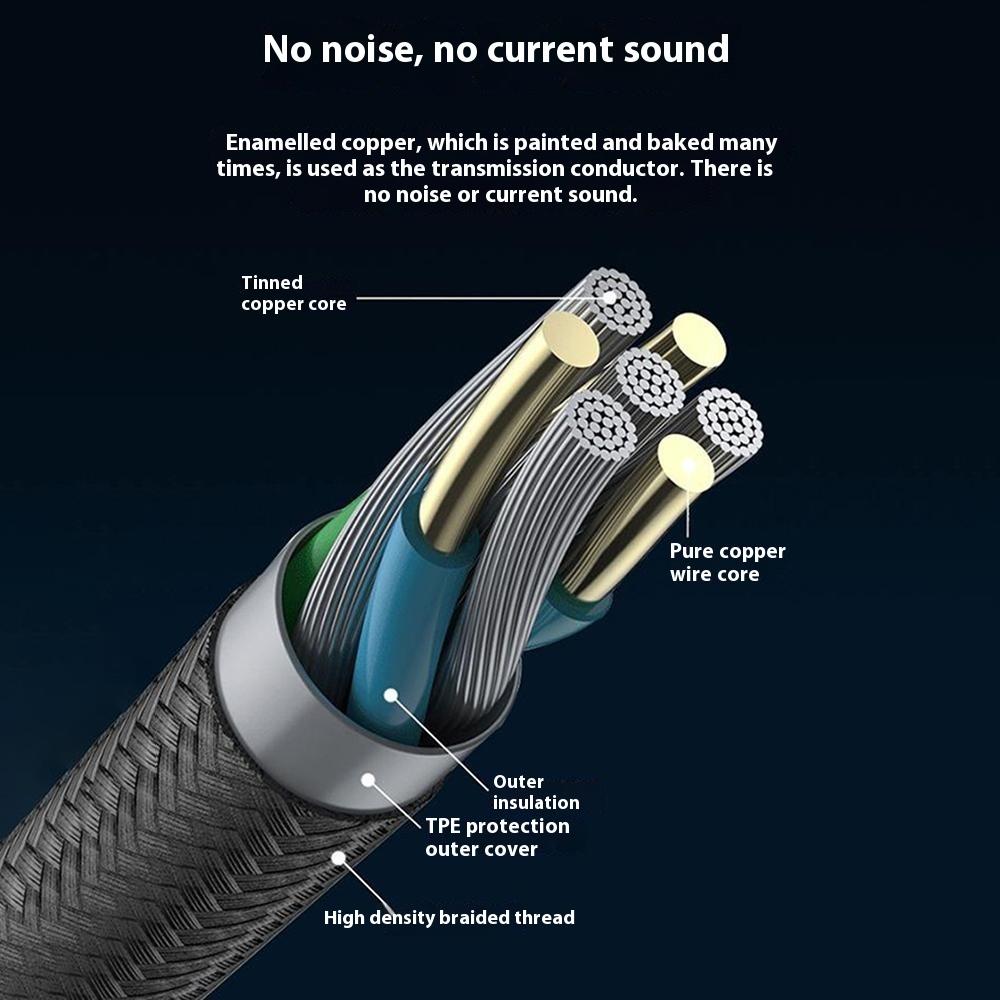 15cm Type C to 3.5mm Audio Adapter Cable for Huawei Honor Xiaomi iPhone 15 Series Headphone Converter 15cm