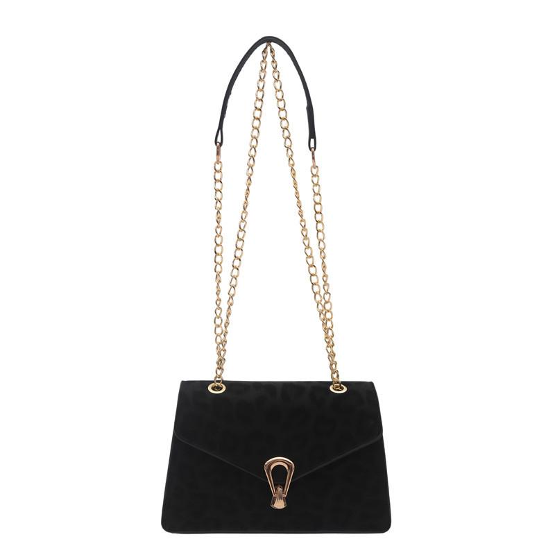Sac décontracté simple pour femme, chaîne, petit sac carré, automne et hiver, nouvelle tendance, mode, niche, sac bandoulière