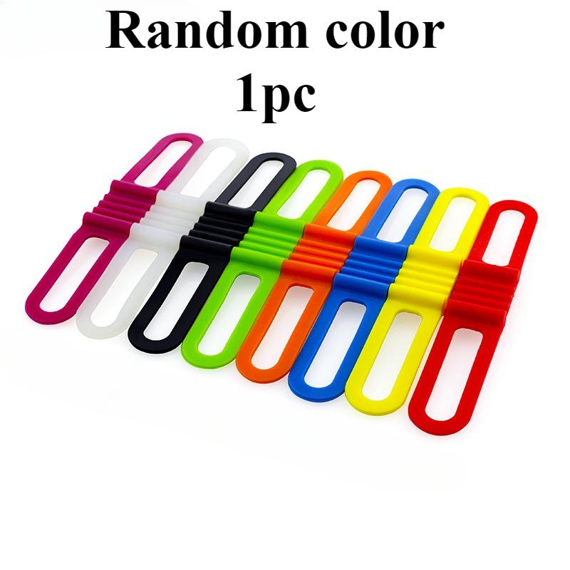 Горный Шоссейный Велосипед Фонарь Силиконовый Ремешок Телефон Фонарик Ремешки Эластичная Повязка Велосипед Фонарь Крепление Держатель Велосипедные Аксессуары