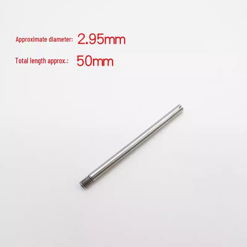 Altsaxophon untere E-Klappe Schaftschraube - Messing Reparatur Ersatzteil