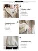 Women's Hooded Fleece Jacket 2025: Thick Lambswool Cardigan for Autumn/Winter